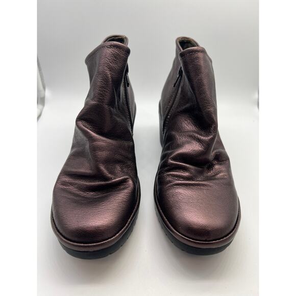 Fly London Zip Up Ankle Boots size 37 - Picture 2 of 8